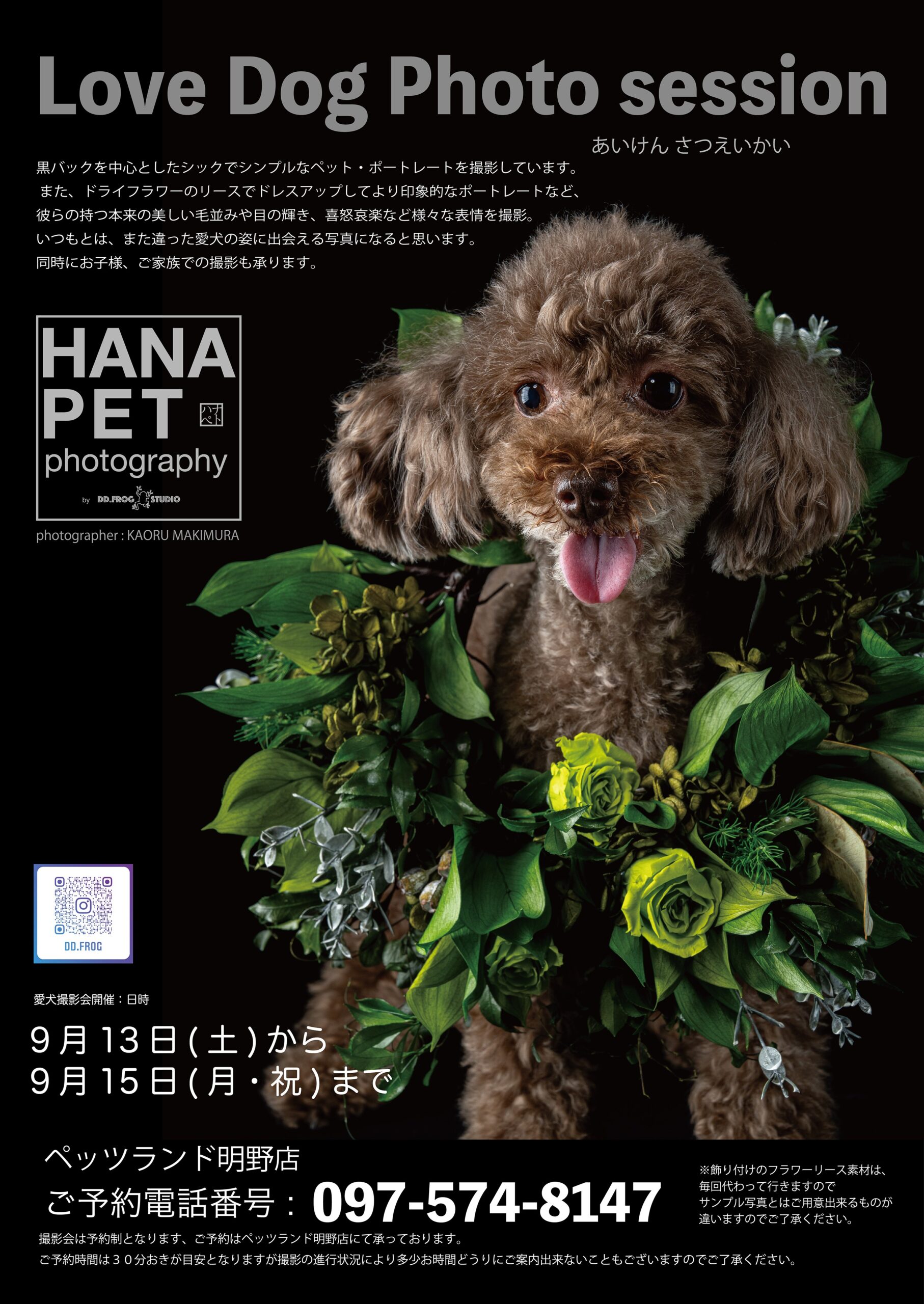 Love Dog Photo session あいけんさつえいかい | 【全国120店舗以上